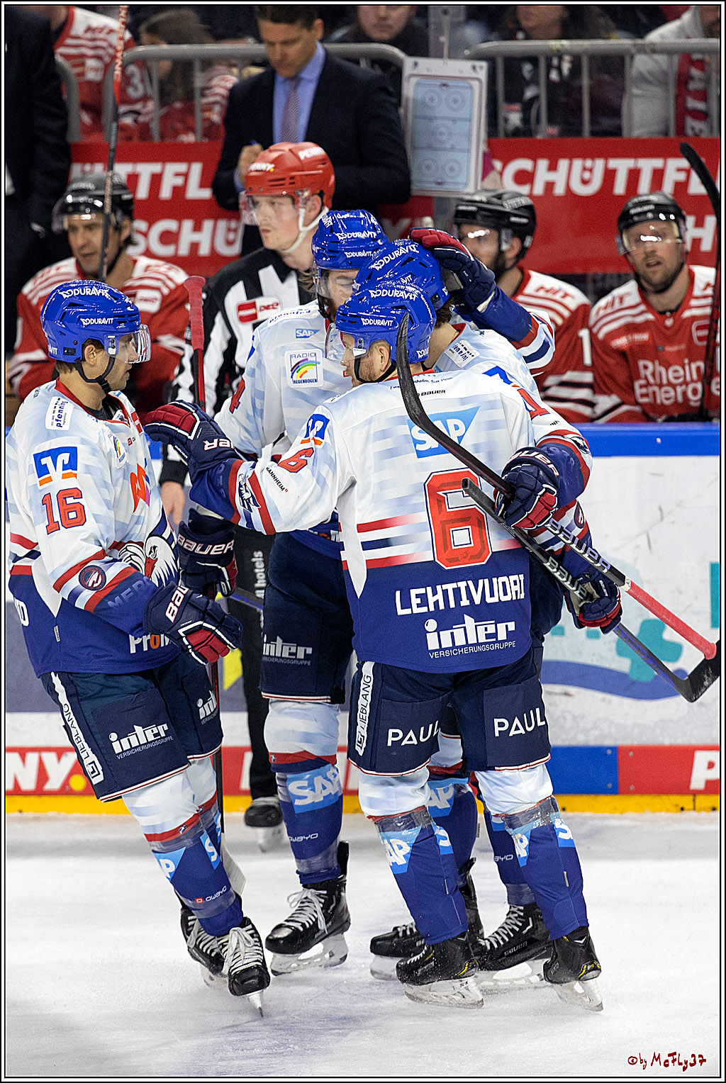 PENNY DEL - Viertelfinale;  Koelner Haie - Adler Mannheim; Koeln, 17.03.2023